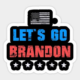 LET`S GO BRANDON Sticker